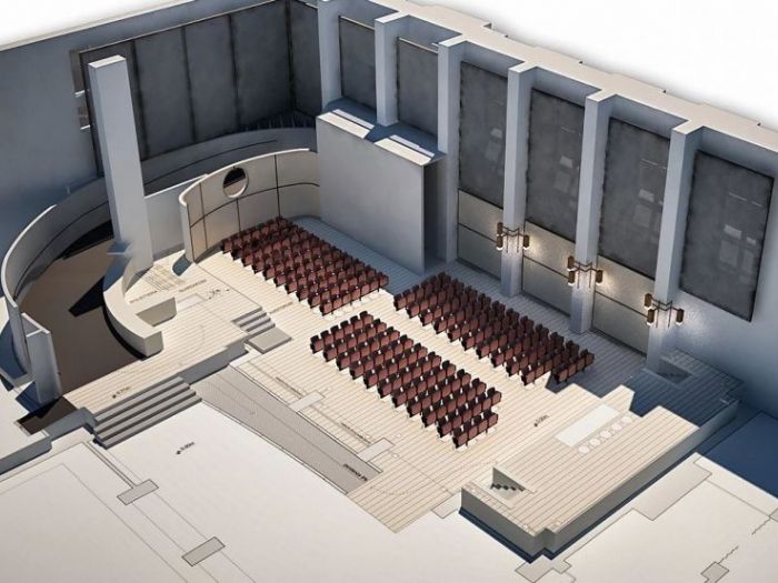 Archisio - Officina Delle Idee - Progetto Torino biblioteca nazionale Auditorium vivaldi