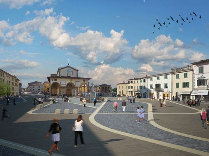 Archisio - B P Architetti - Progetto Piazze del capoluogo monsummano terme