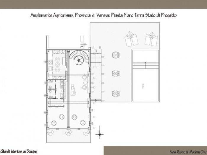 Archisio - Gilardi Interiors On Staging - Progetto Provincia di veronaampliamento bbprogetto interior