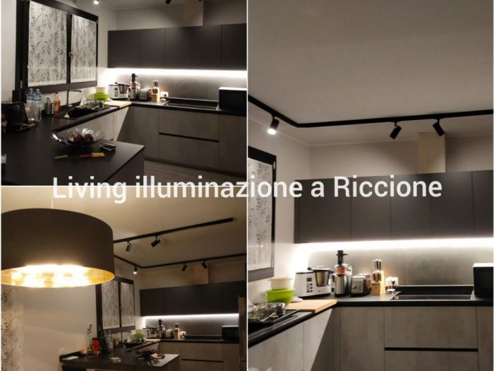 Archisio - Living Illuminazione - Progetto Progetto illuminazione appartamento a misano adriatico cliente jessica e alessandro