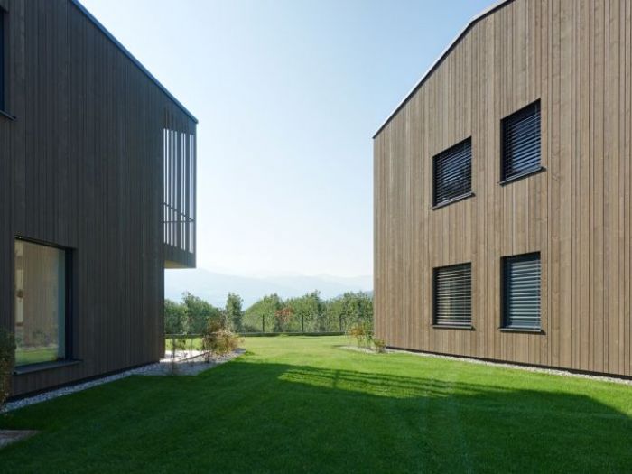 Archisio - Lignoalp - Progetto Realizzazione di tre case in legno