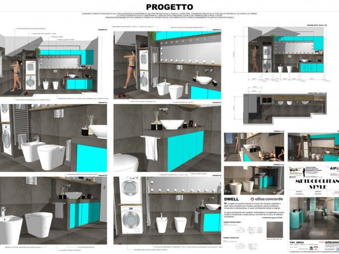 Archisio - Theworkinprogress Studio Interior Design - Progetto Metropolitan style