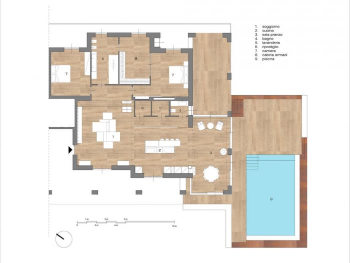 Archisio - Studio Di Architettura Mamino - Progetto Ristrutturazione villa bra 2017
