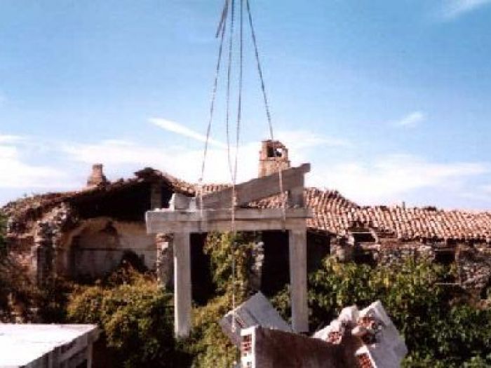 Archisio - Demolizione Controllata Cardone - Progetto Demolizione di 1 livello di una casa in costruzione
