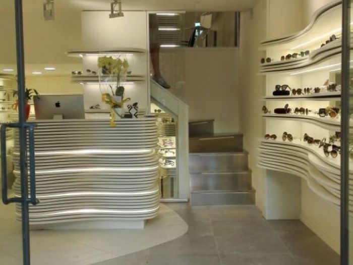 Archisio - Fz Luxury srl - Progetto Negozio ottica