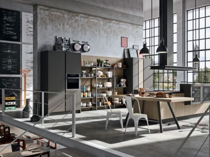 Archisio - Casa Del Mobile - Progetto Industrial kitchen