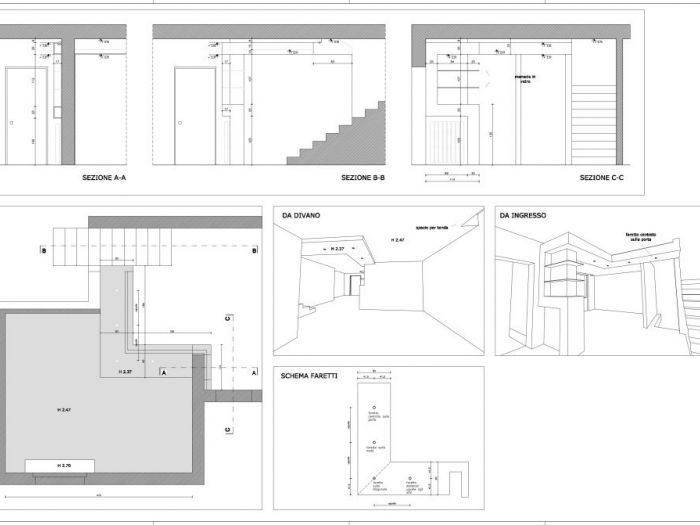 Archisio - A2 Architetti - Progetto Geometrie in interno