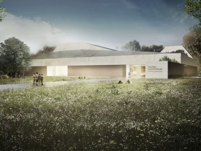 Archisio - Didon Comacchio Architects - Progetto Teatro e parco di albignasego
