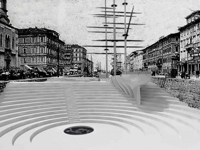 Archisio - Leolab - Progetto Concorso per la piazza di santantonio a trieste