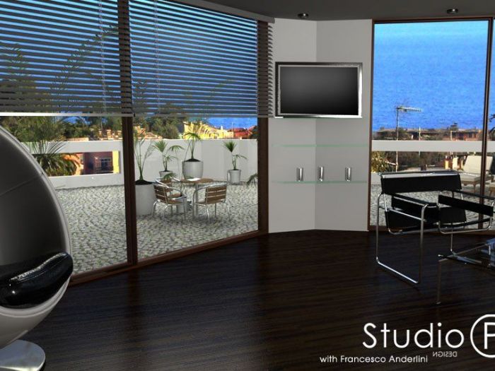 Archisio - Studiop Luca Porcu Design - Progetto Interior design render vari