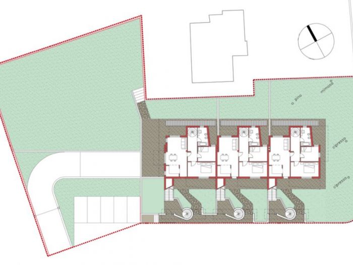 Archisio - Studio Polenta Tecco Architetti Associati - Progetto Sei alloggi per edilizia residenziale privata