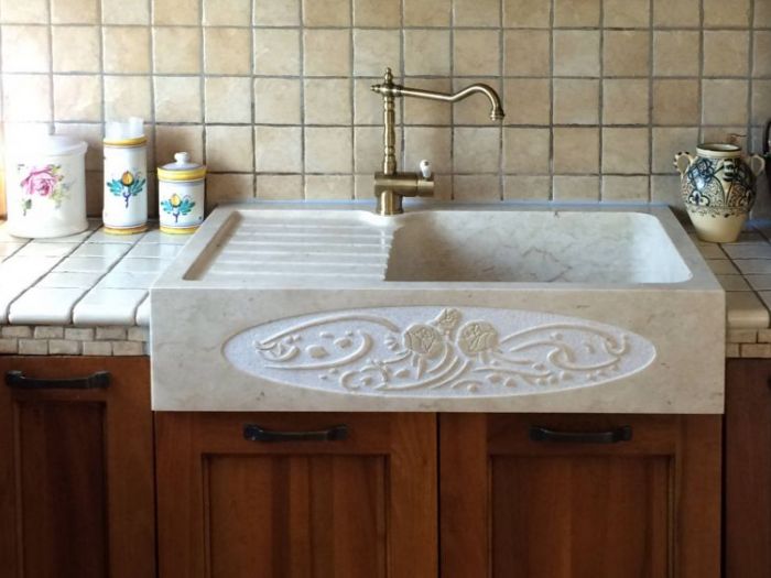 Archisio - Colalillo Marmi - Progetto Lavelli da cucina in marmo