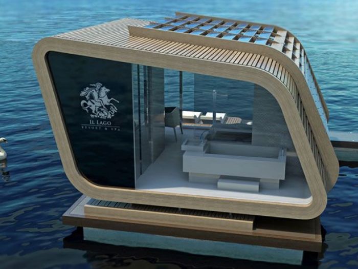 Archisio - Torrisi Procopio Architetti - Progetto Iride 01 floating suite marine parks lakes lagoons 2012