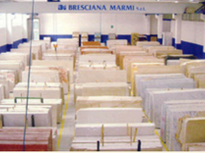 Archisio - New Bresciana Marmi - Progetto Produzione dei blocchi