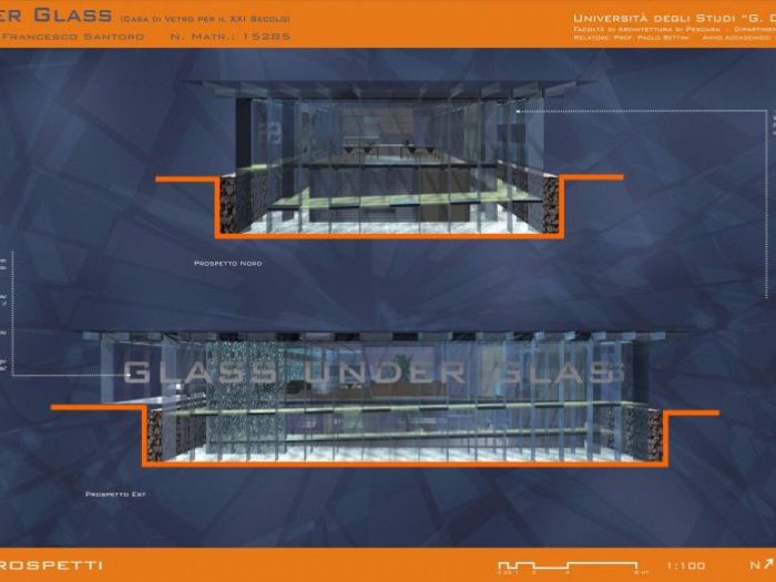 Archisio - Daniele Francesco Santoro - Progetto Glass under glass