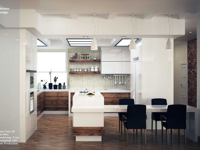 Archisio - Rosa Nozari - Progetto Kitchen cabinet design - 3d-modeling and rendering