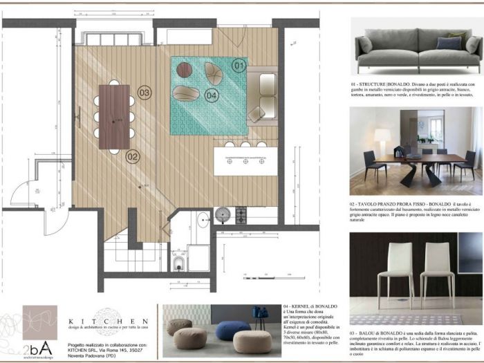 Archisio - 2ba Studio - Progetto Restyling in casa evee