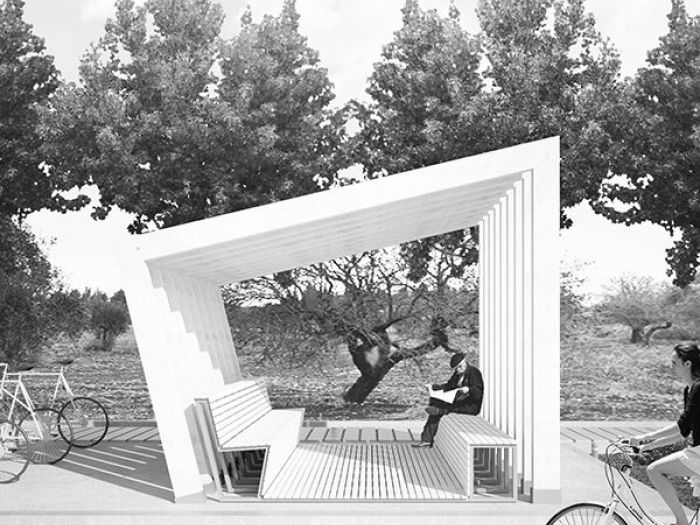 Archisio - Dpstudio - Progetto Bicycle lane sammichele di bari 2017