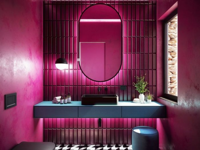 Archisio - Edoardo Fabbroni - Progetto Psychedelic bathroom