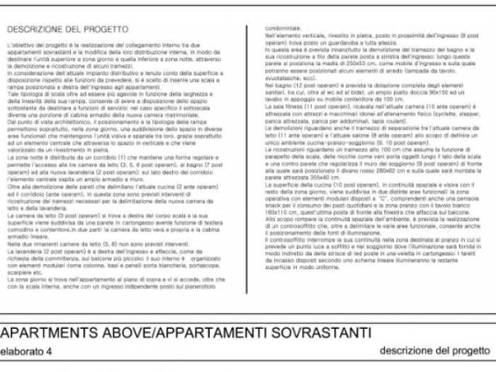 Archisio - Gianluca Ferranti - Progetto Unione appartamenti