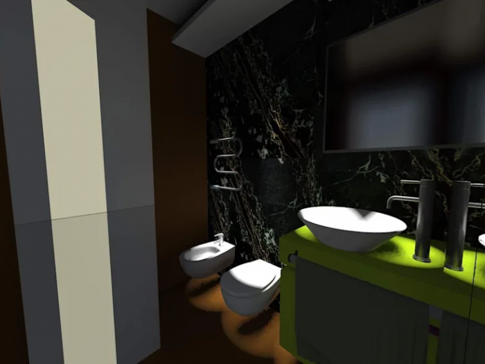 Archisio - Giuseppe Strippoli - Progetto Concept bathroom