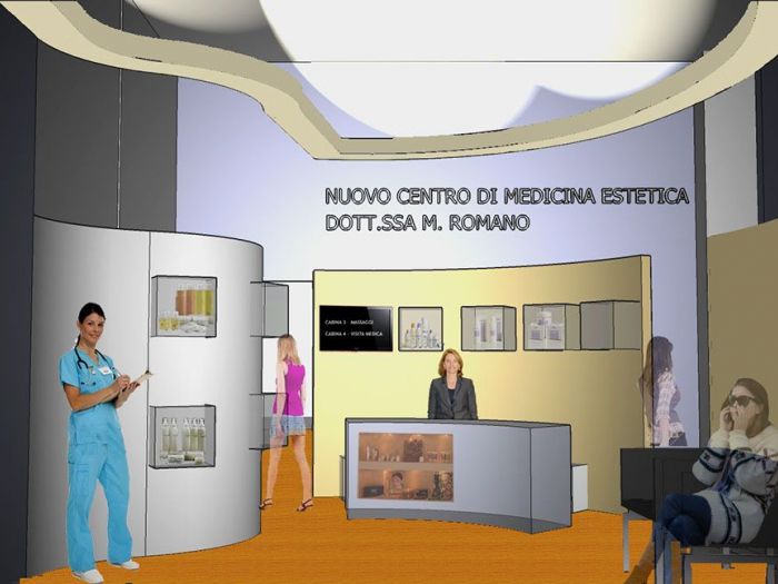 Archisio - Claudio Correale - Progetto Nuovo centro di medicina estetica dottssa romano