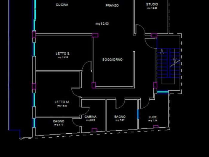 Archisio - Antonio La Malfa - Progetto Sistemazione appartamento