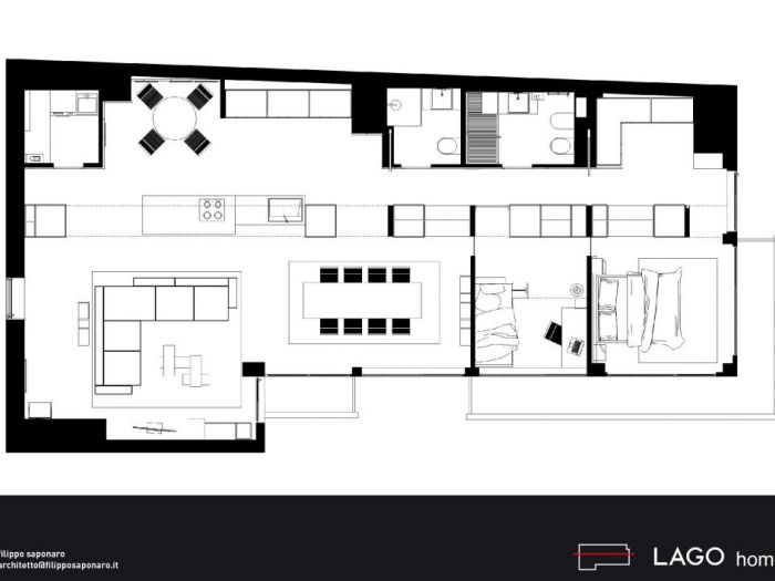 Archisio - Filippo Saponaro Architetto - Progetto Progetto e concept house per lazienda lago- amburgo