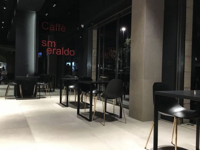 Archisio - Antonio Bellomo Designer - Progetto Area 521 caff smeraldo