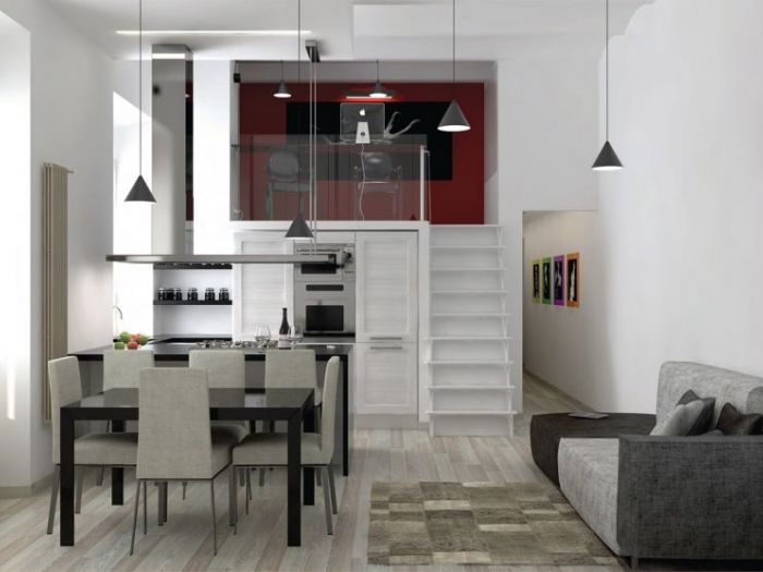 Archisio - Micada Group - Progetto Appartamento nel quartiereSan lorenzo a roma