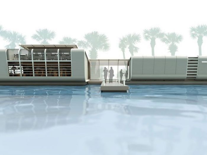 Archisio - Torrisi Procopio Architetti - Progetto Ferry terminal lac du nord tunis 2012