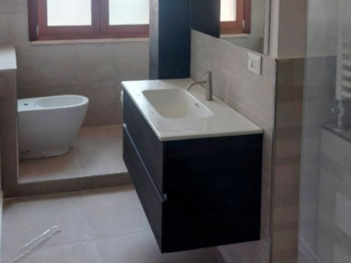 Archisio - Mani Srl Ristrutturazini - Progetto Ristrutturazione completa bagno roma zona collatina