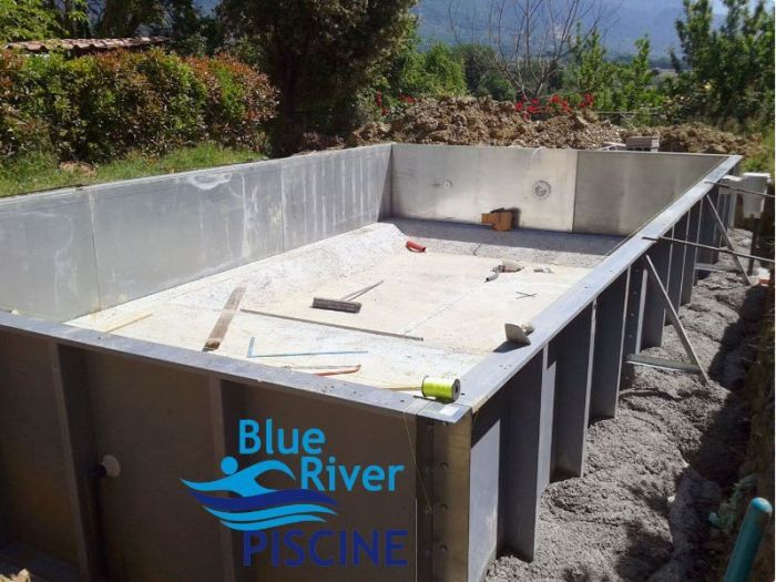 Archisio - Blue River Piscine - Progetto I nostri cantieri