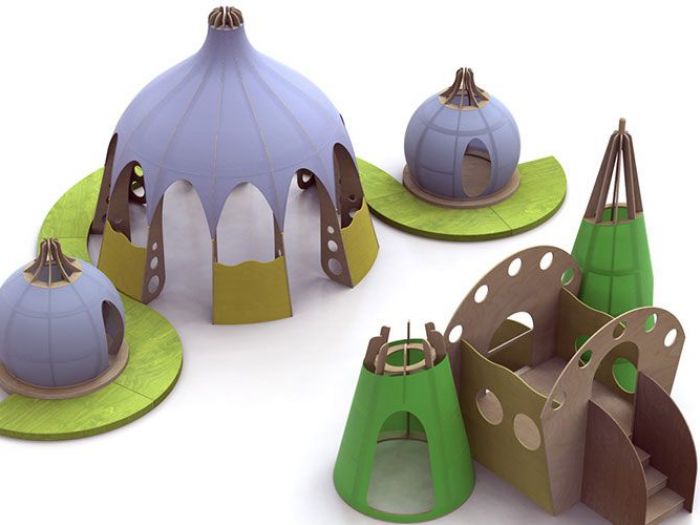 Archisio - Sara Basana - Progetto Progettazione di arredo per spazi dedicati ai bambini