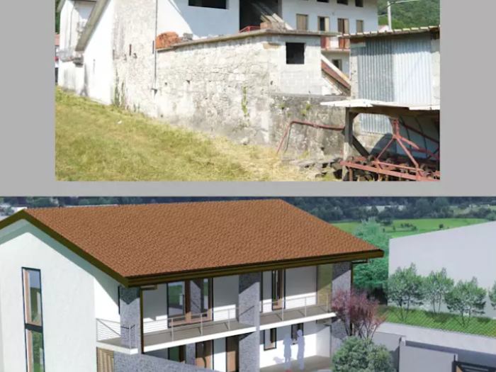 Archisio - Trp Studio Progettazione - Progetto Ristrutturazione fabbricato uso abitazione