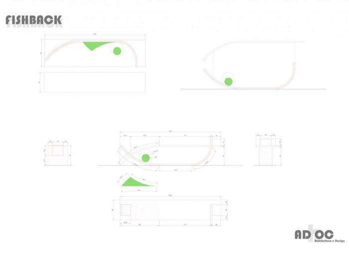 Archisio - Guido Curreri - Progetto Design di una panca per interni
