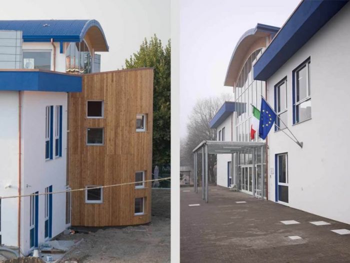 Archisio - Roberto Silvestri - Progetto Ricostruzione di una scuola in emilia romagna