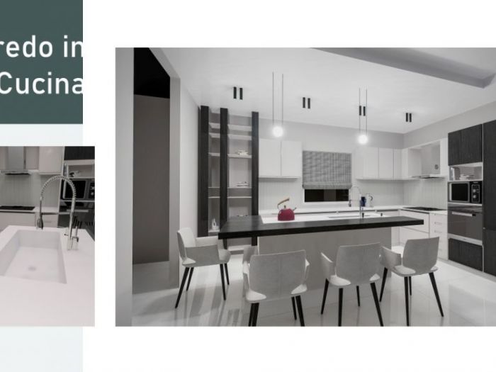 Archisio - Ostuni Giuseppe Pietro - Progetto Arredo in cucina