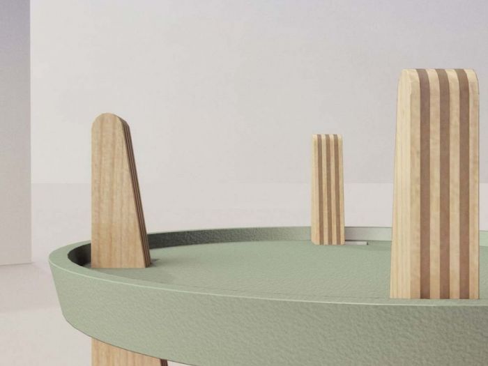 Archisio - Studio Ferretti - Progetto Savana tavolino da caffe