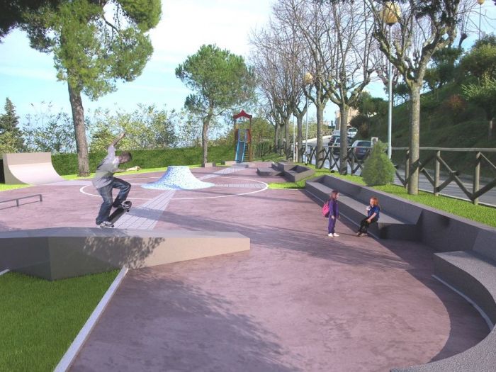 Archisio - Massimo De Luca - Progetto Skateplaza