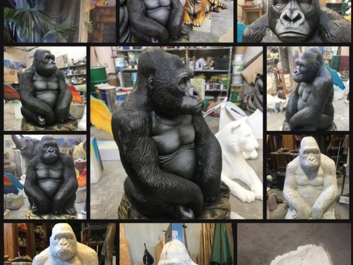 Archisio - Scultorescenografo - Progetto Gorilla