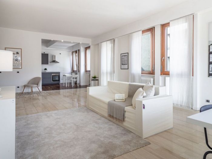 Archisio - Tiziana Sembenini - Maison Matian - Progetto Home staging luminoso trilocale