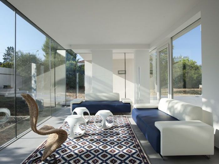 Archisio - Pedone Working - Progetto Villa di gioia casa passiva mediterranea