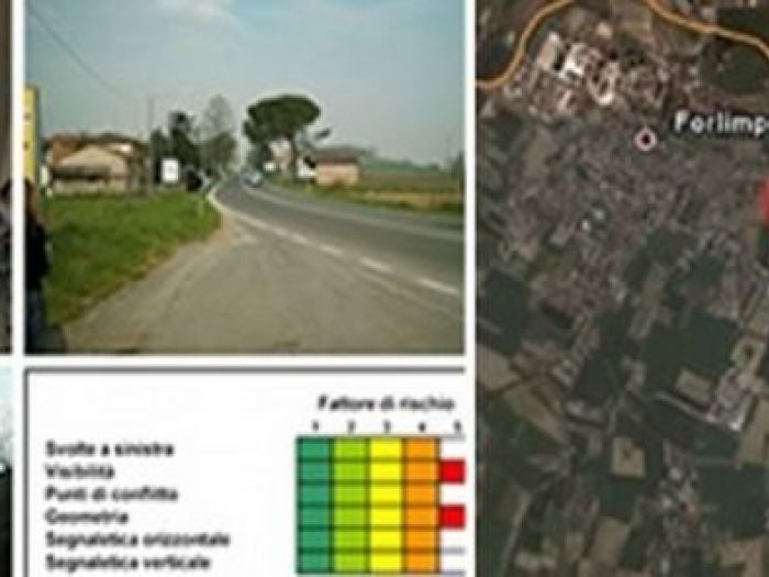 Archisio - Roberto Palma - Progetto Analisi della sicureza stradale della via emilia tra cesena e forl
