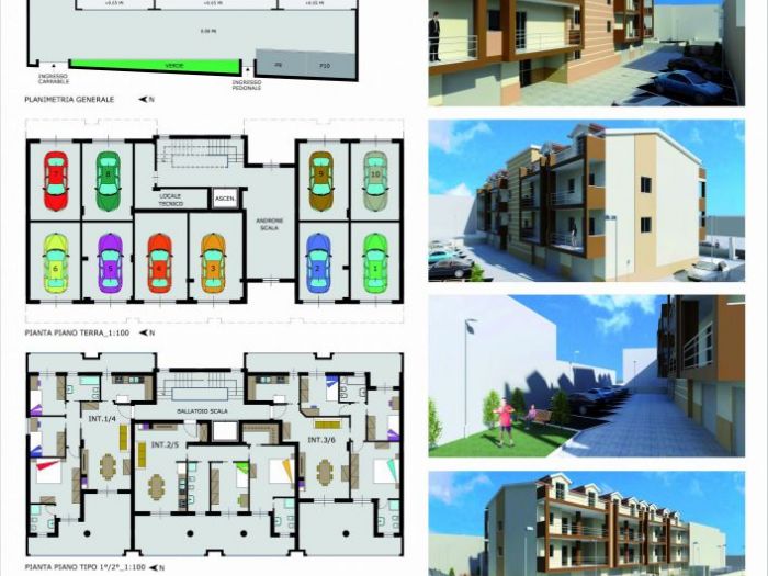 Archisio - Francesco Moio - Progetto Progetto di un edificio per civili abitazioni