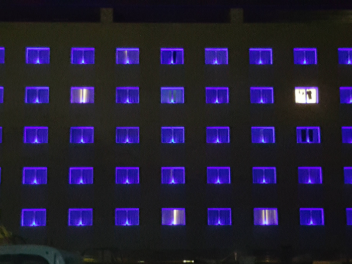 Archisio - Arch Technology - Progetto Illuminazione finestre hotel