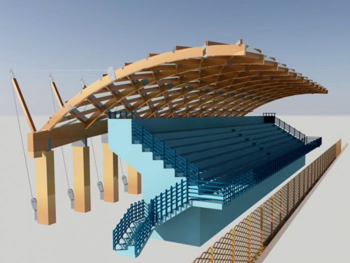 Archisio - Studio Di Architettura Sostenibile Fasano - Progetto Struttura sportiva sostenibile