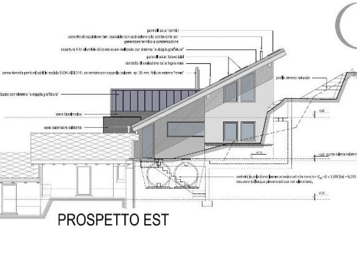 Archisio - Michele Ricupero - Ecoarchitettare Studio - Progetto Casa bioclimatica a ad aosta