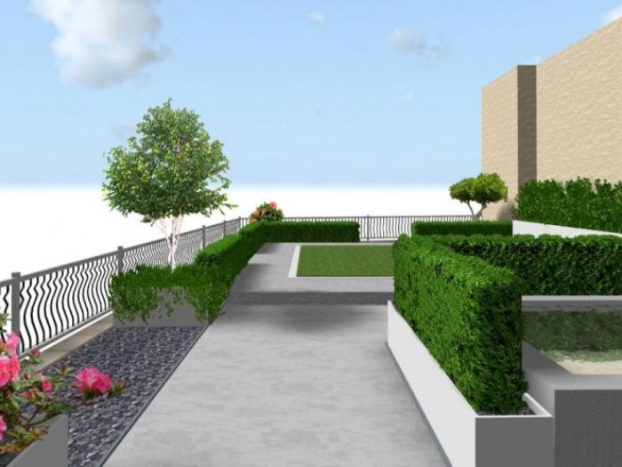Archisio - Architetto Del Paesaggio Designer Del Verde - Progetto Terrazzo privato 1