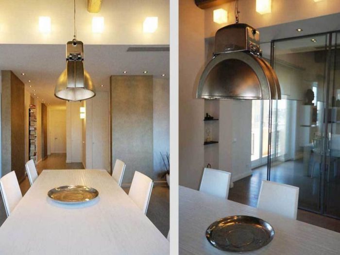 Archisio - Roberto Silvestri - Progetto Luce materiali spazio e una grande cucina